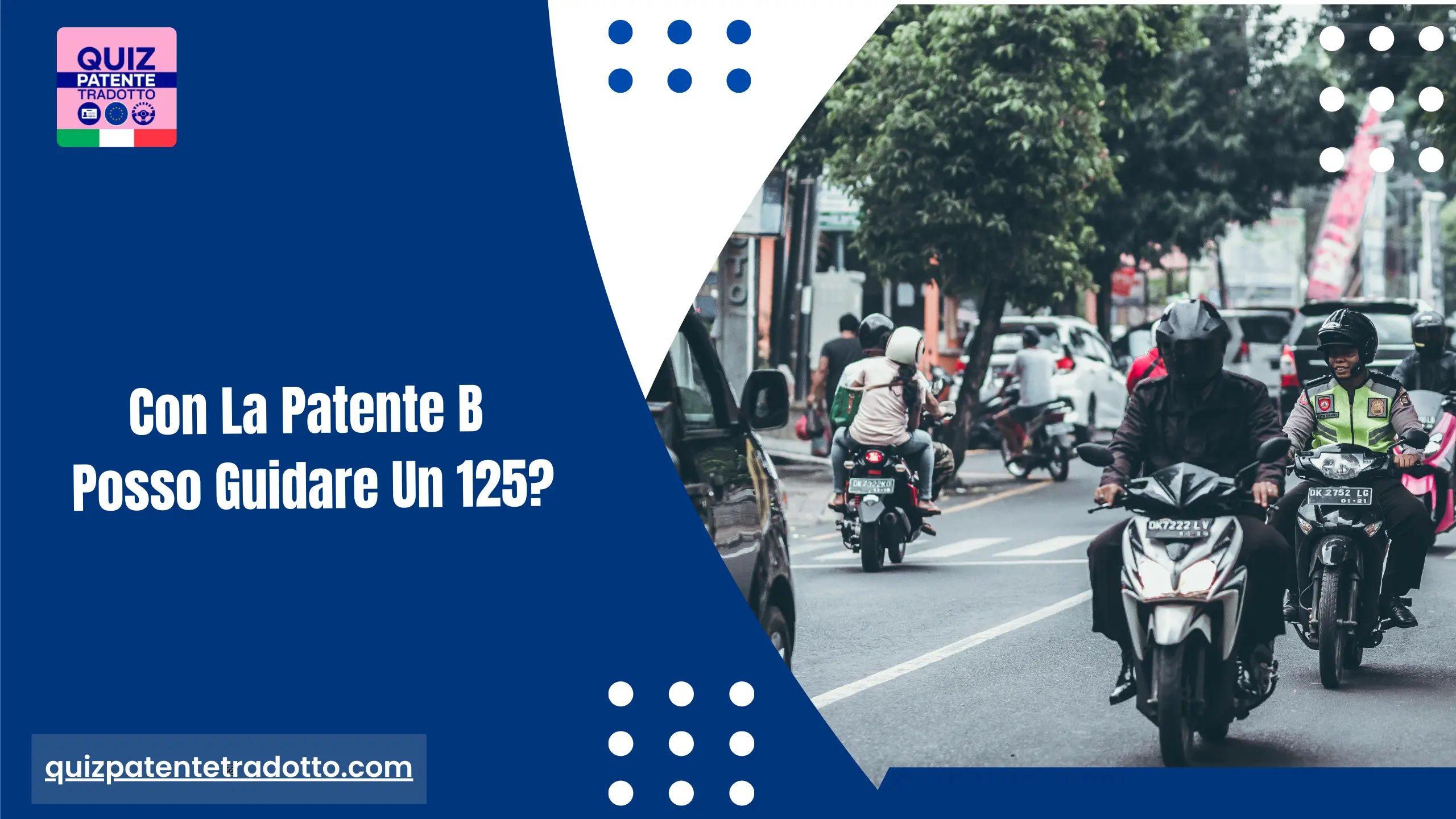 Con La Patente B Posso Guidare Un 125