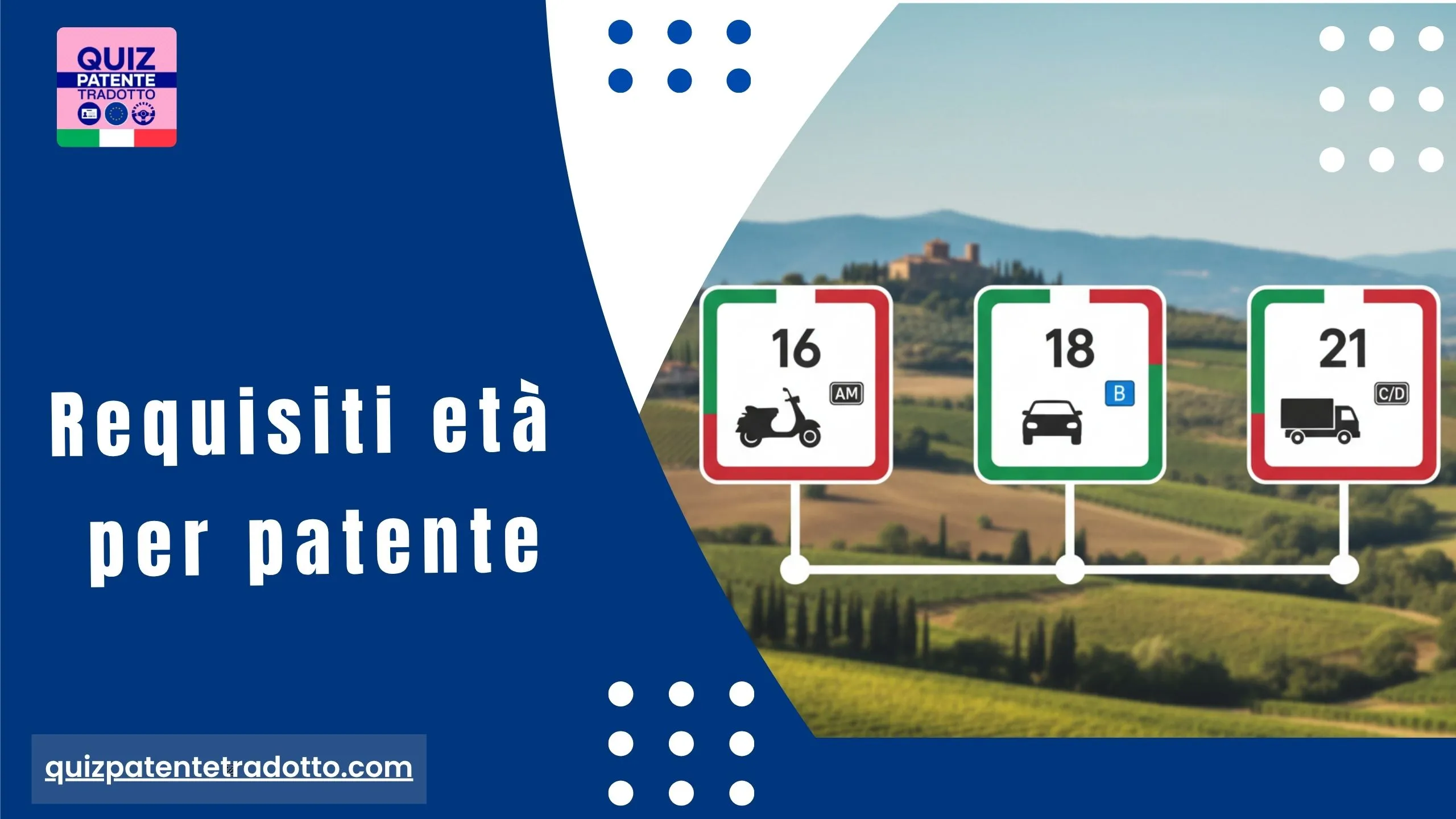 Requisiti età per patente