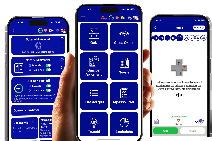Quiz Patente Tradotto